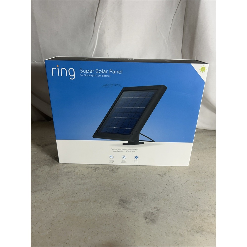 Ring Solar Panel for Ring Spotlight Cam Battery Camera NEW OPEN BOX